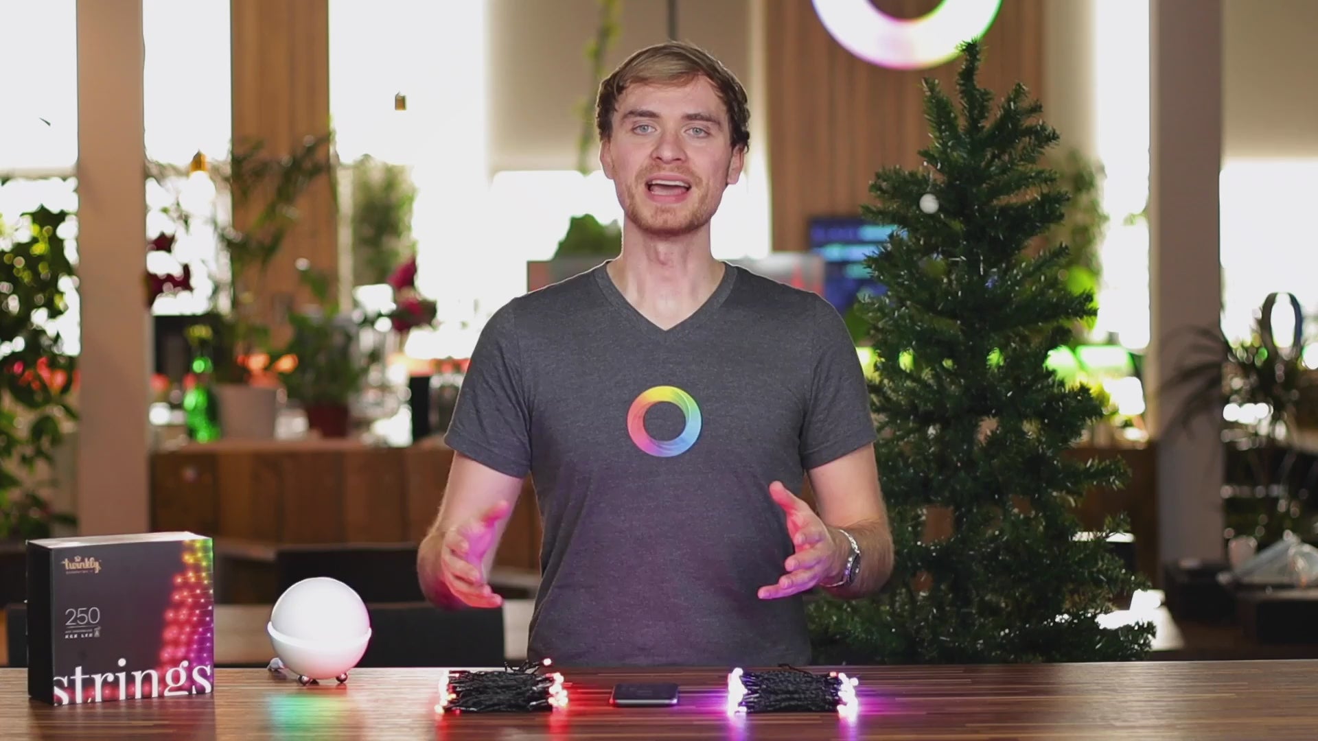 Load video: How Twinkly X Homey works